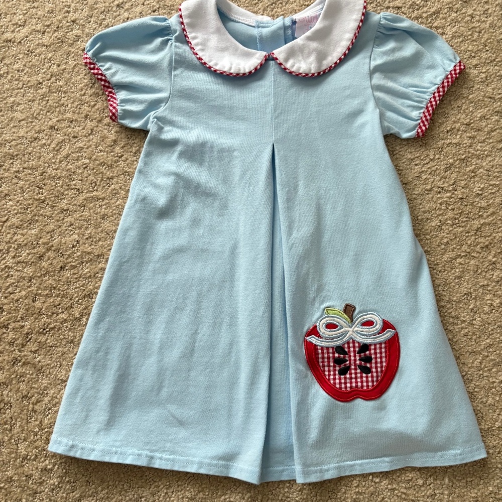 Stitchy Fish Cutie to the Core Appliqué Dress